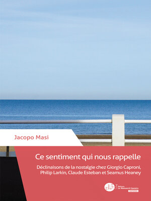 cover image of Ce sentiment qui nous rappelle